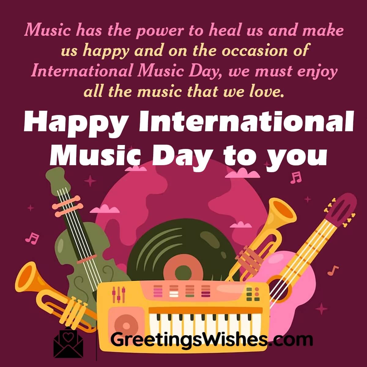Happy International Music Day Quote