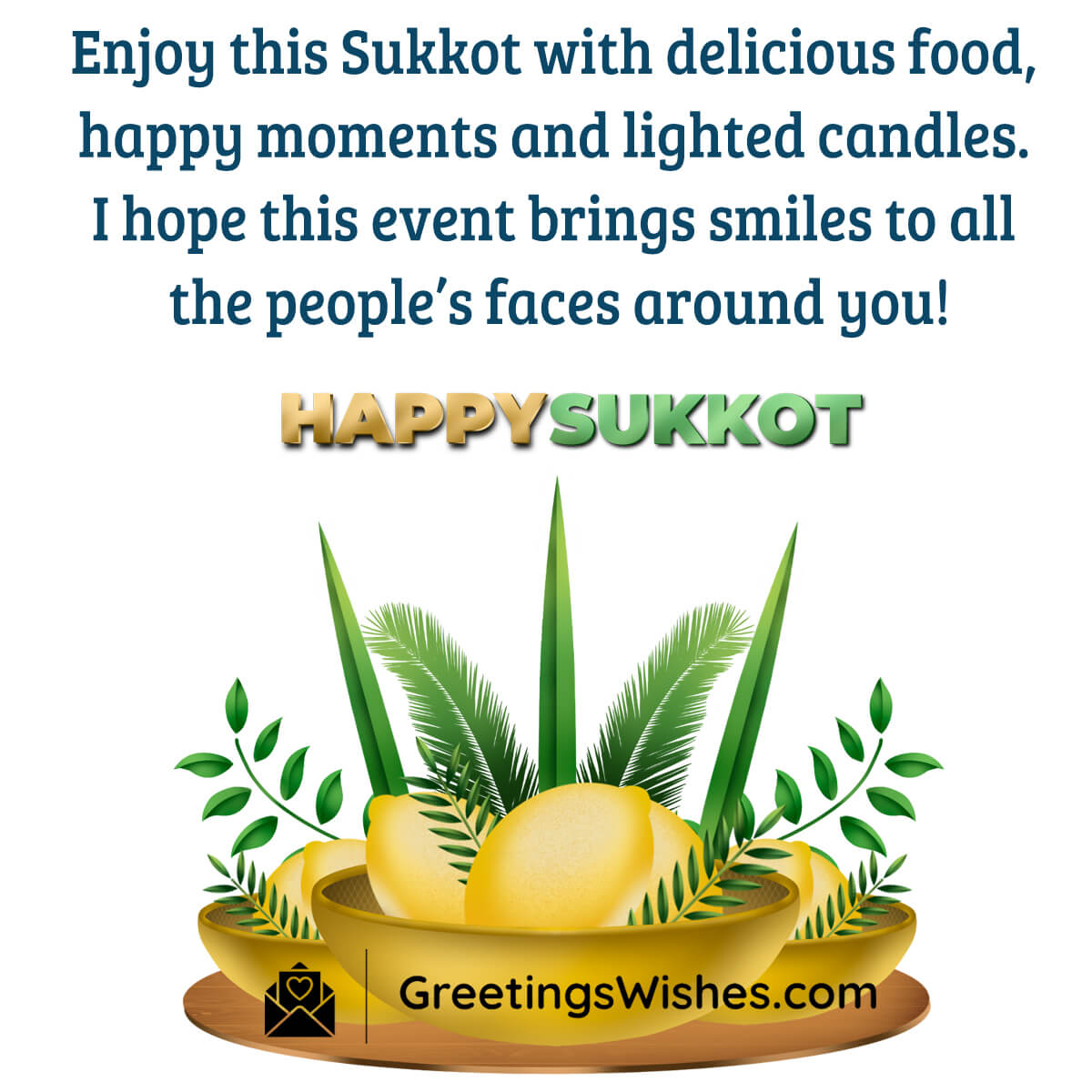 Happy Sukkot Greetings