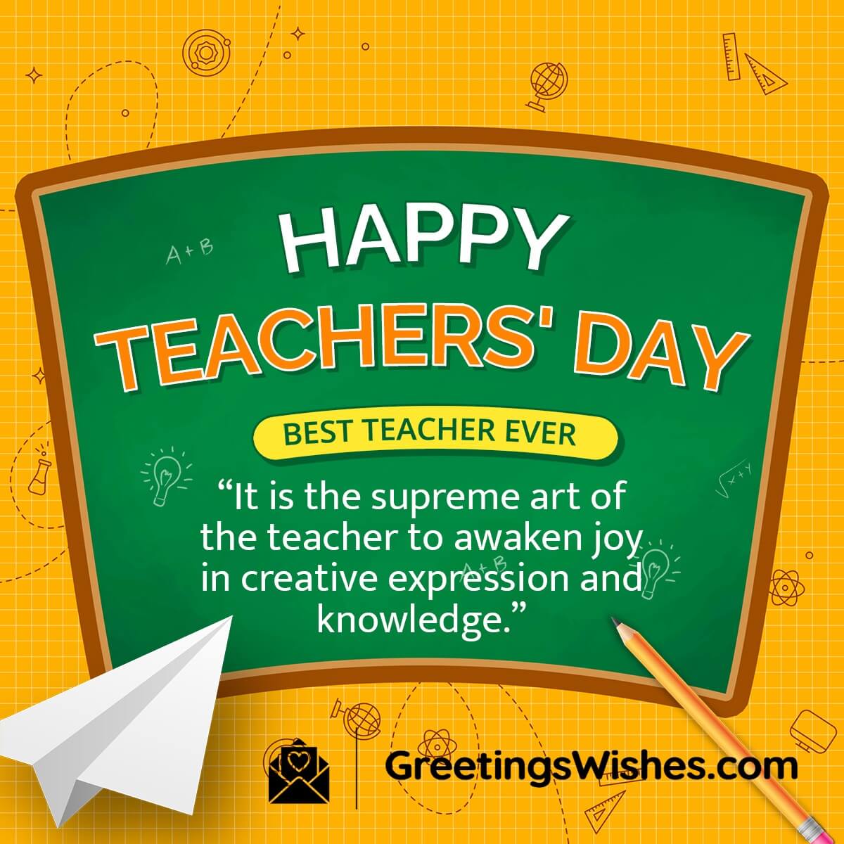 Happy Teachers Day Quote Image