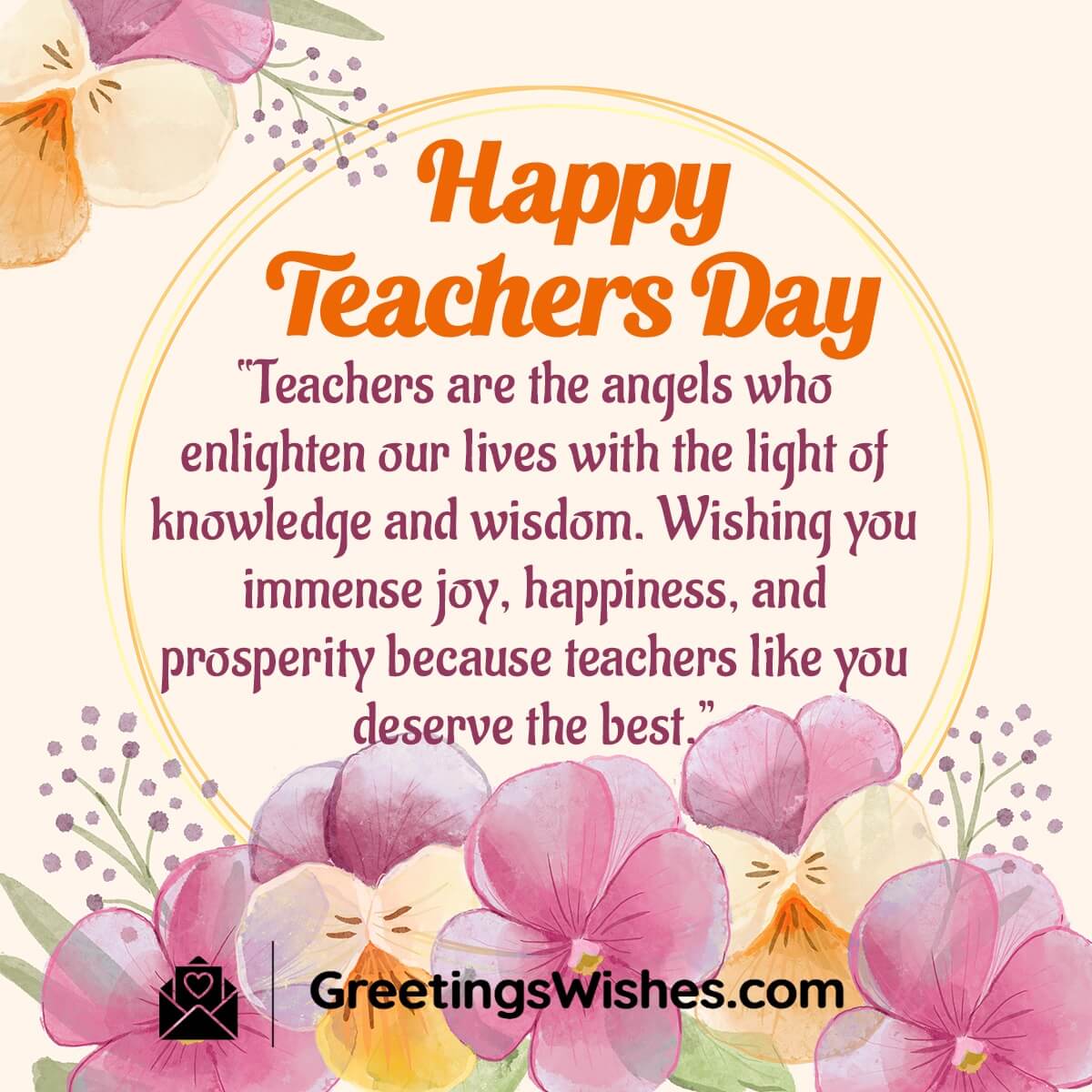 Happy Teachers Day Quote Pic