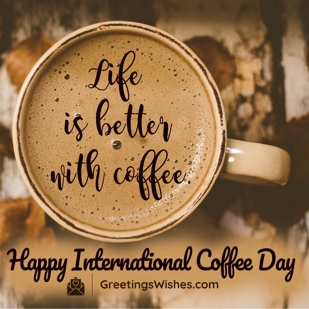 International Coffee Day Greetngs