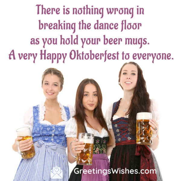 Oktoberfest Wishes (21 September) Greetings Wishes