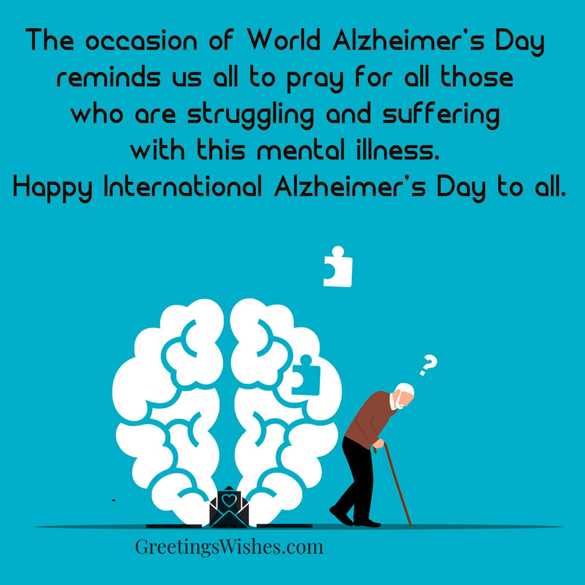 World Alzheimer’s Day Message
