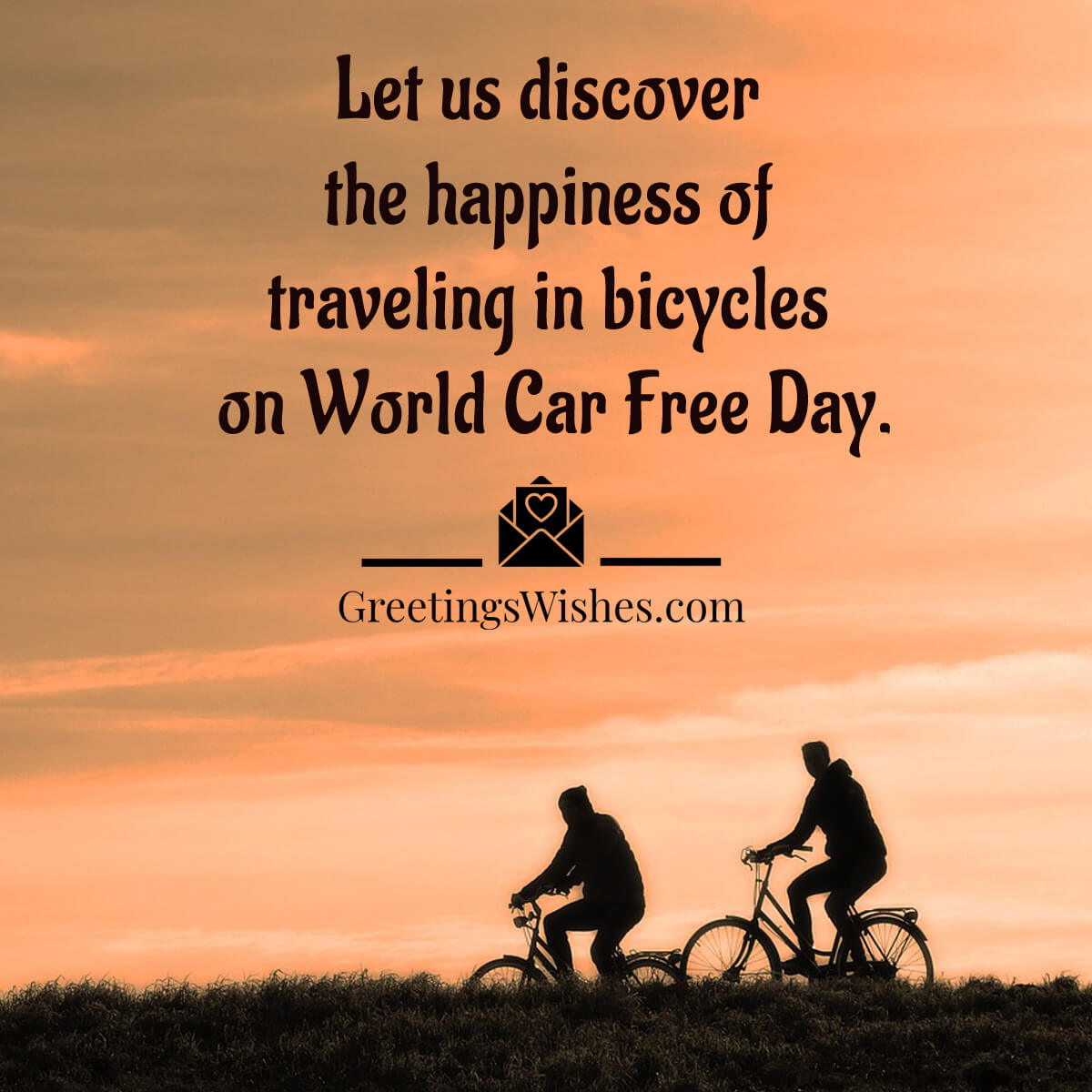 World Car Free Day Greetings