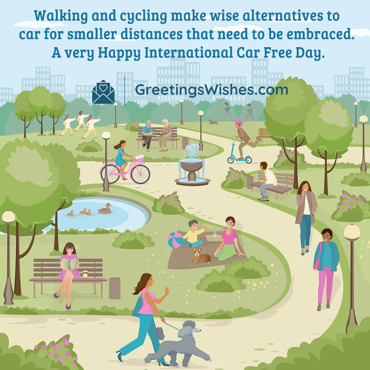 World Car Free Day Wishes (22nd September)