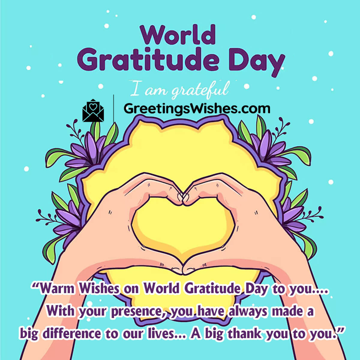 World Gratitude Day Wish