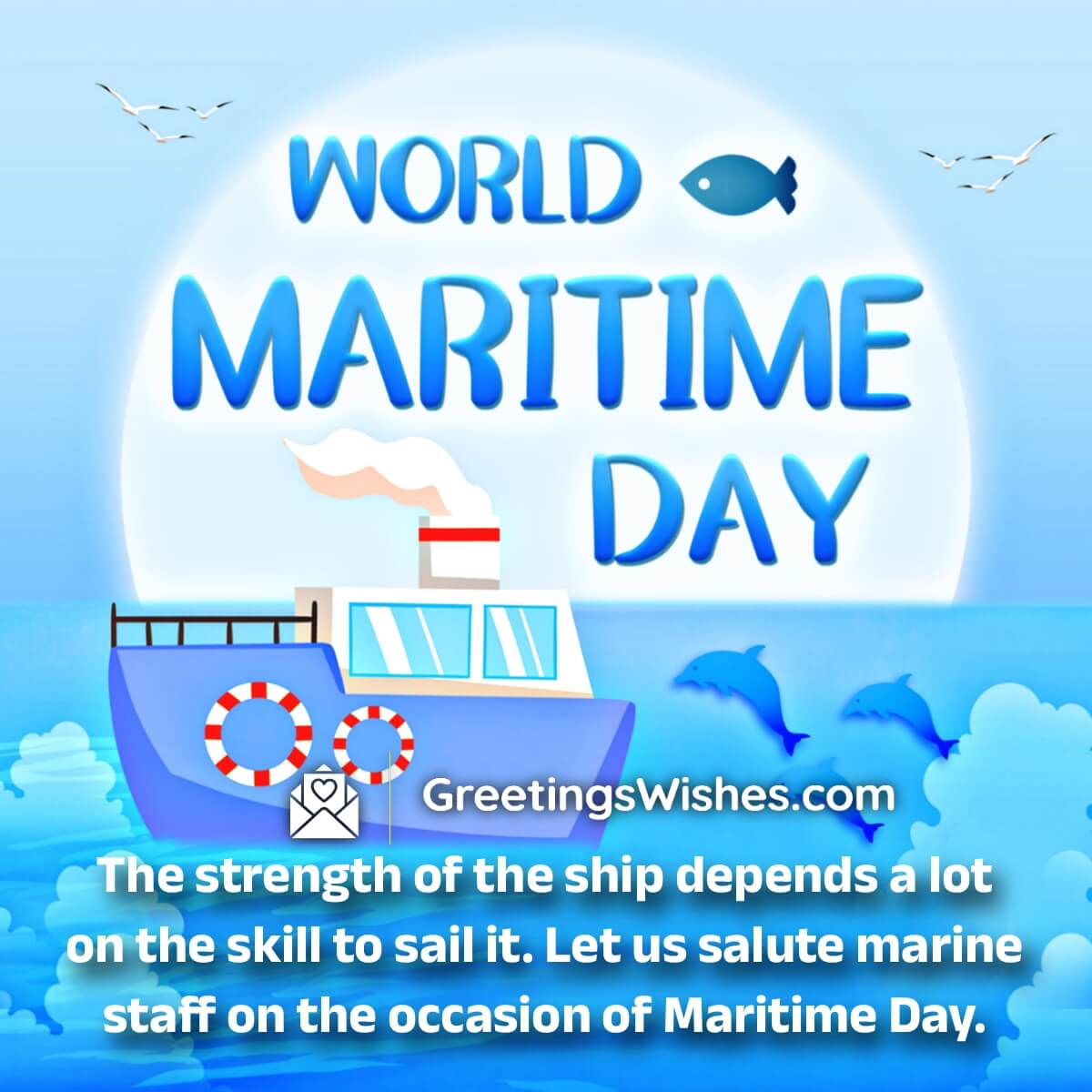 World Maritime Day Card