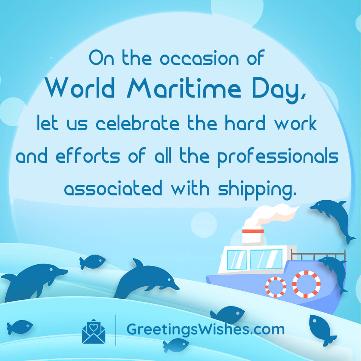 World Maritime Day Greetings