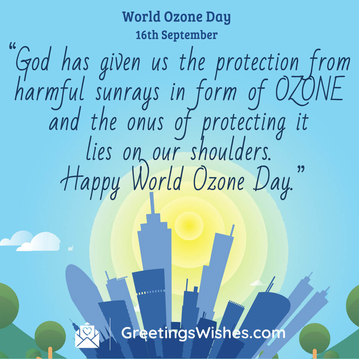 World Ozone Day Wishes (16th September)