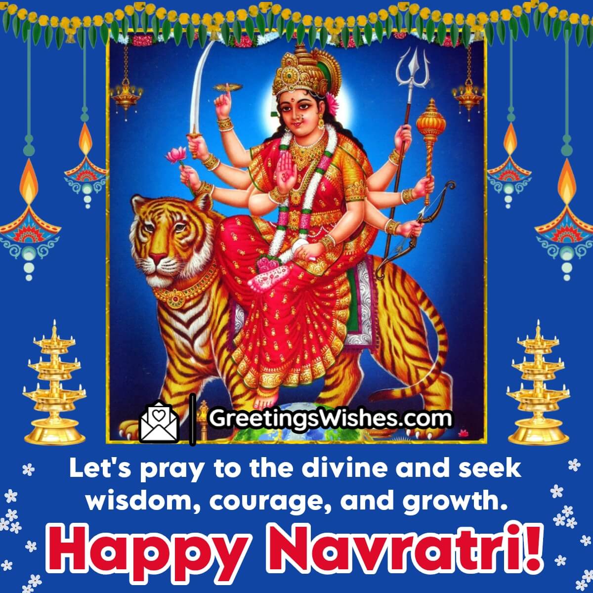 Happy Navratri Status Image