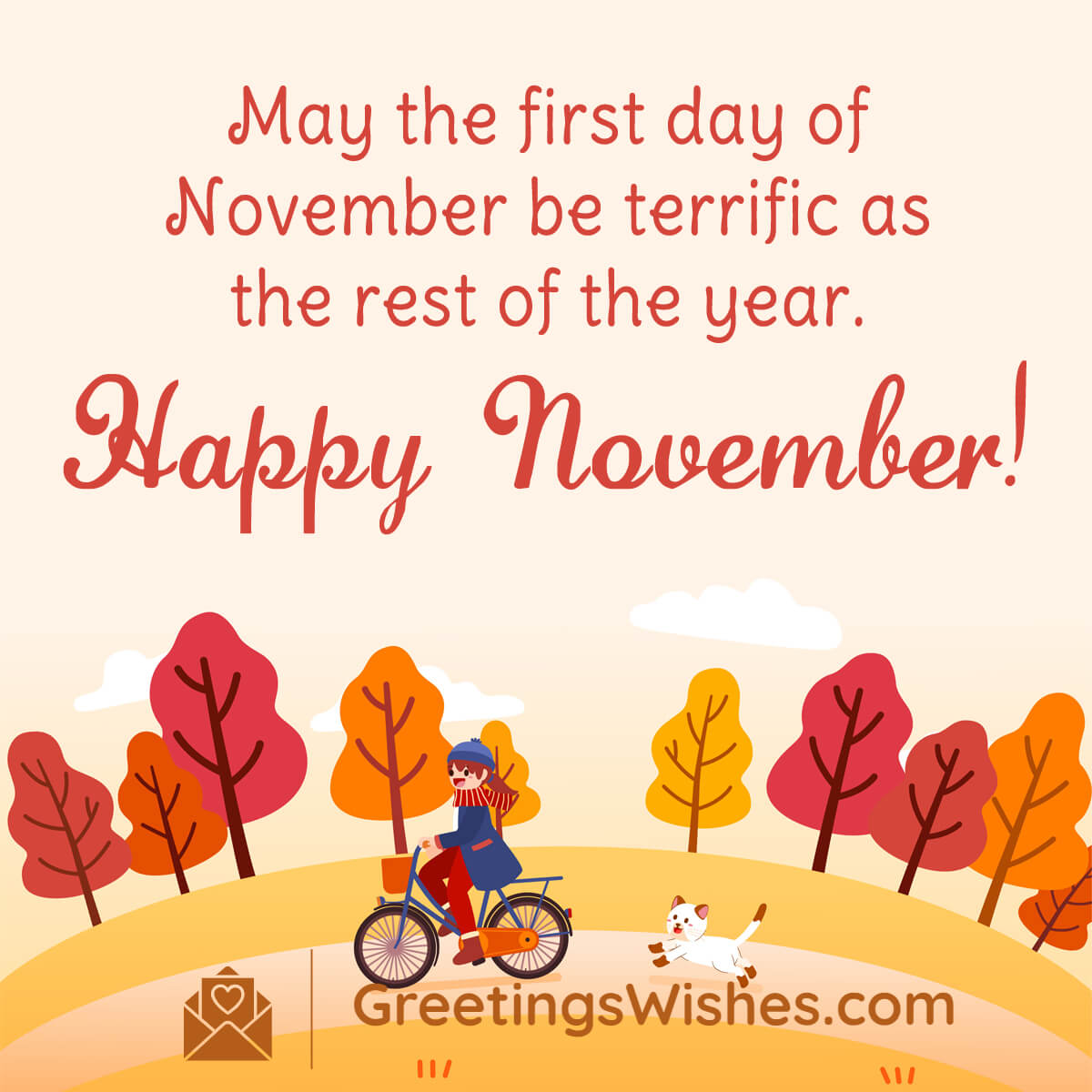 Happy November Month Wish