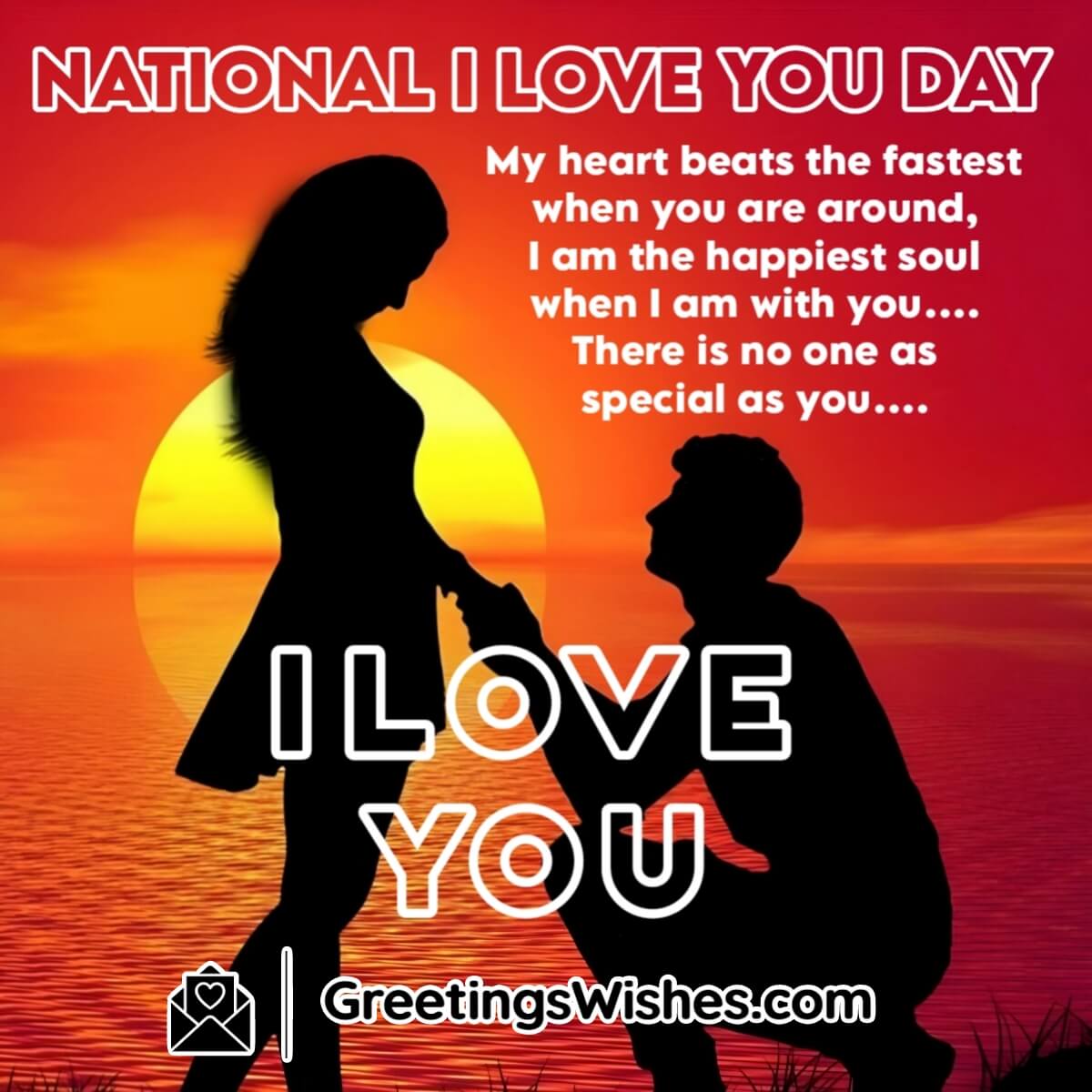 National I Love You Day Messages Wishes – 14 October
