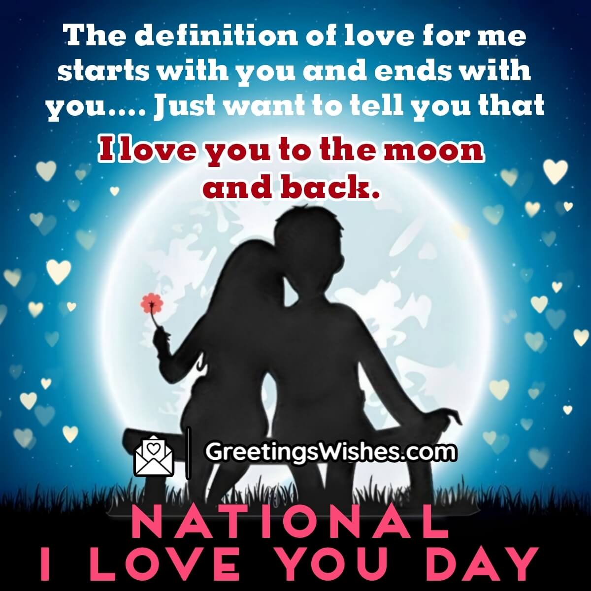 National I Love You Day Message For Him