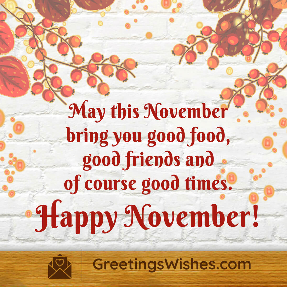 November Month Greetings