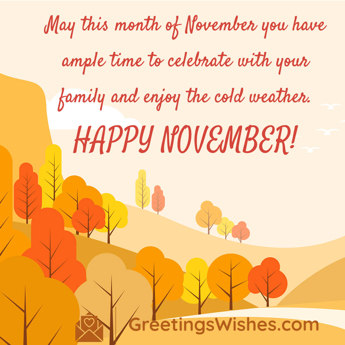 Happy November Month Wishes ( 01 Nov )