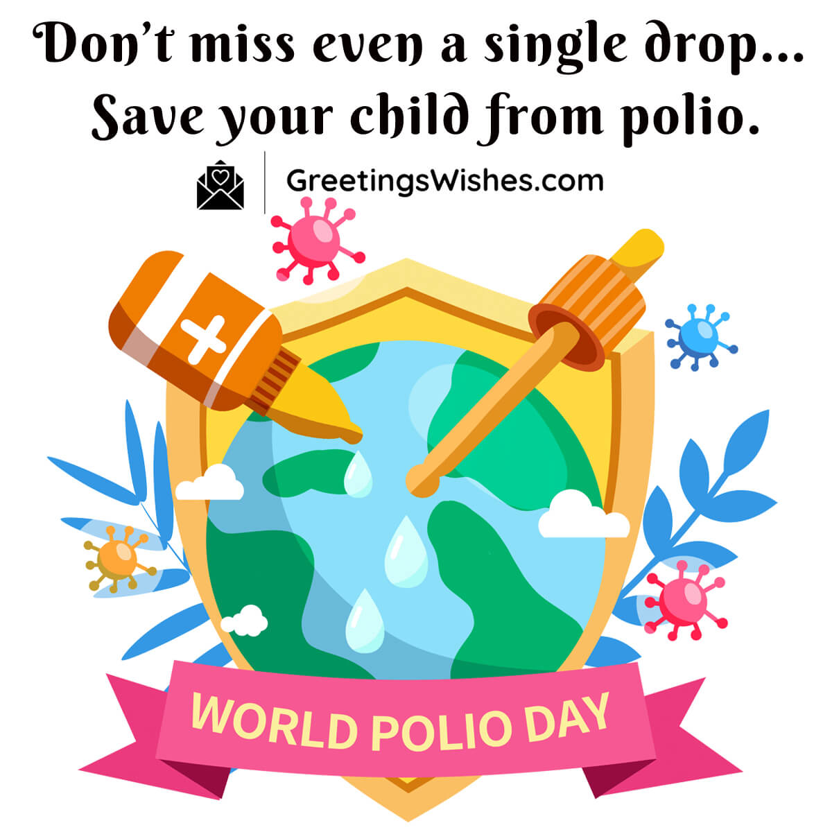 World Polio Day Wishes ( 24 October)