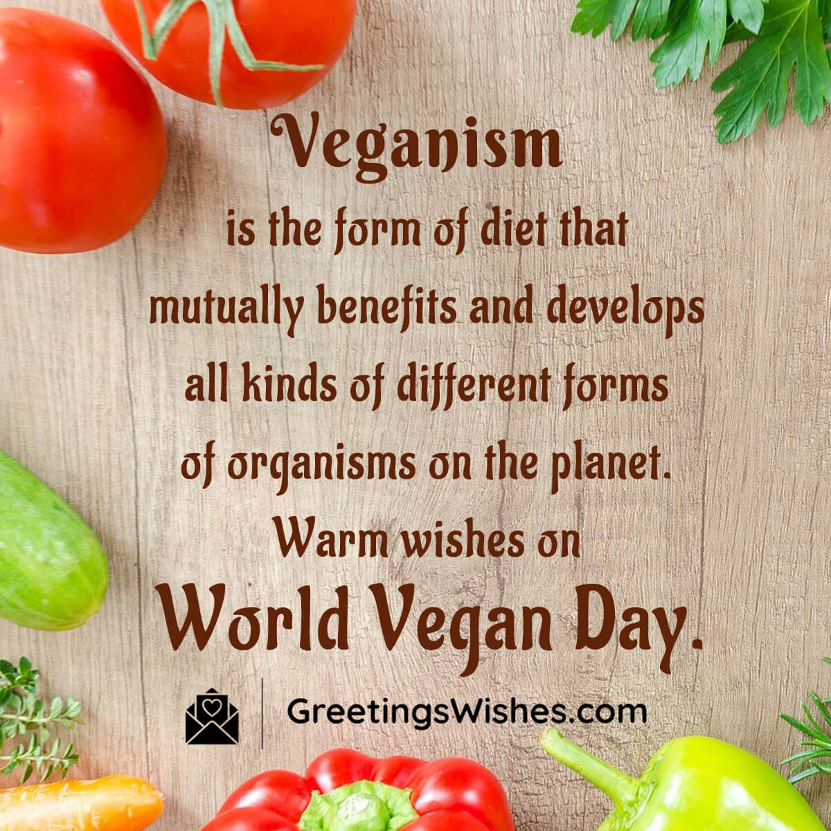 World Vegan Day Wishes (1st November)