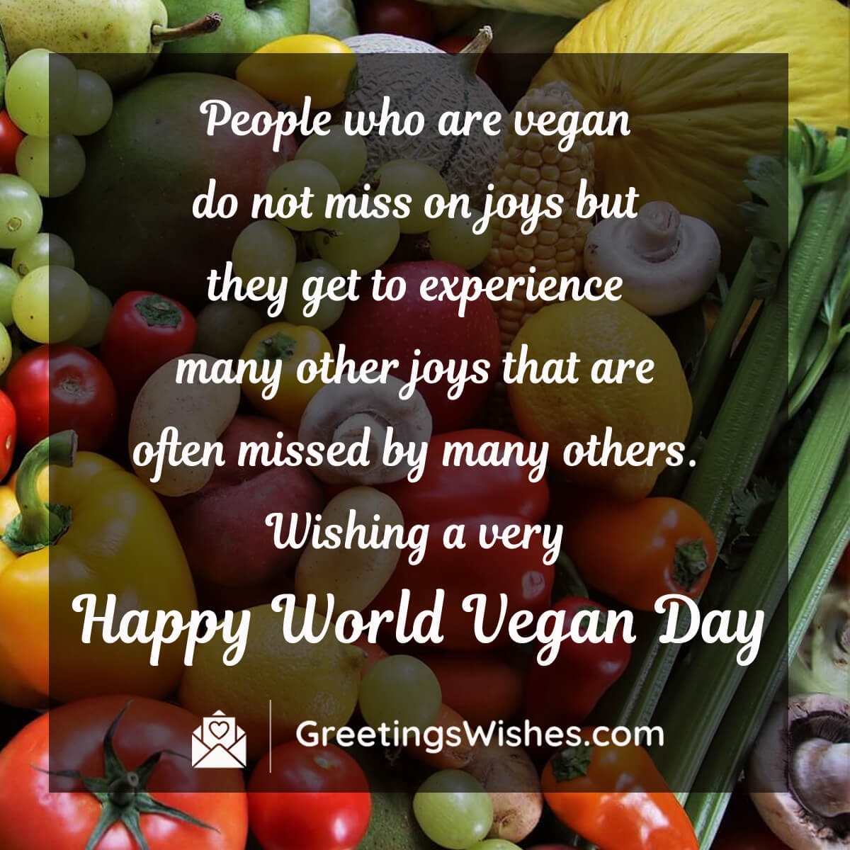 World Vegan Day Wish