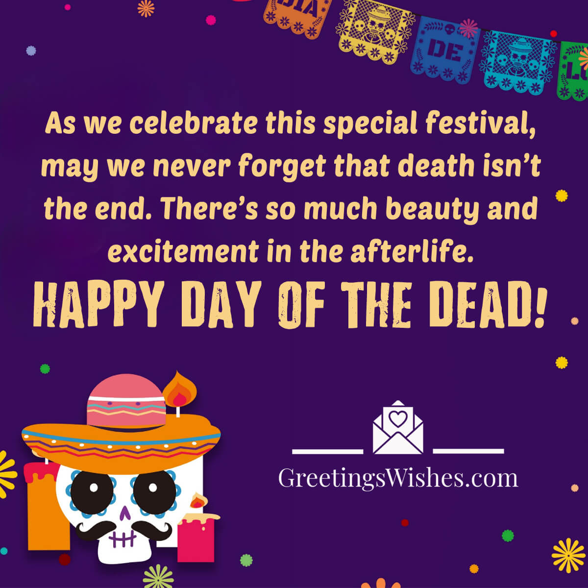 Day Of The Dead Message