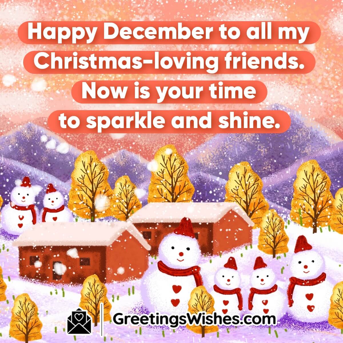 Happy December Month Wish To Friends