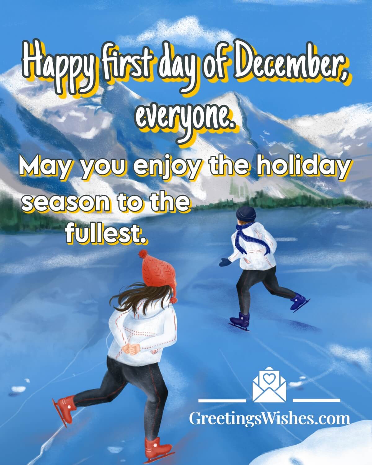 Happy First Day Of December Month Wish
