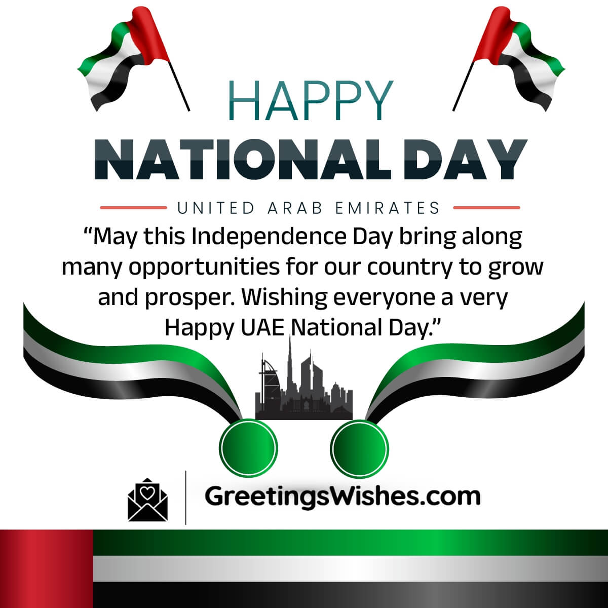 Wishing Happy Uae National Day