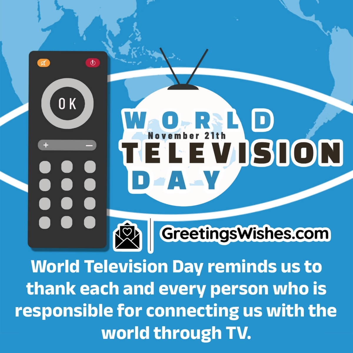 World Television Day Messages, Quotes (21 November)