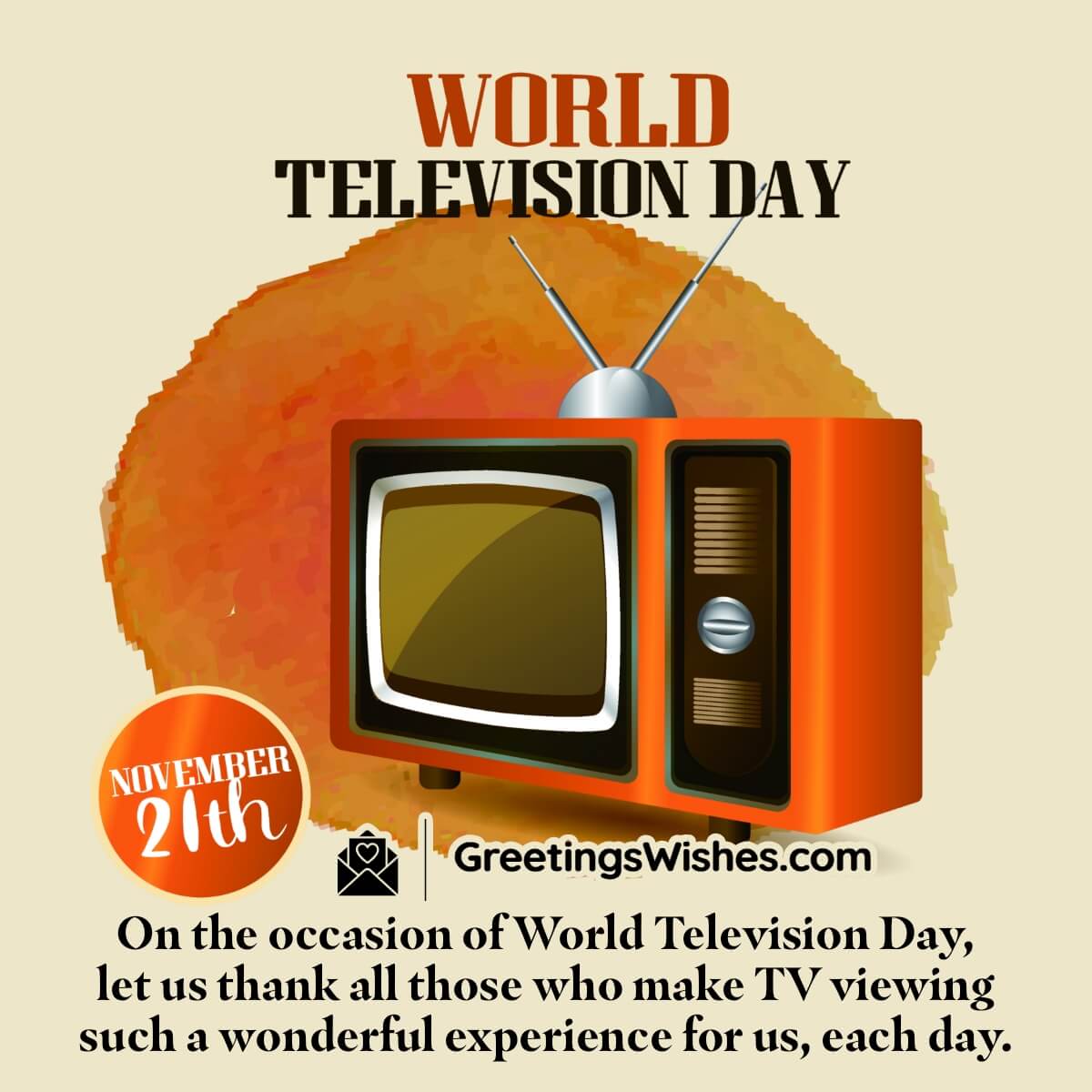 World Television Day Messages