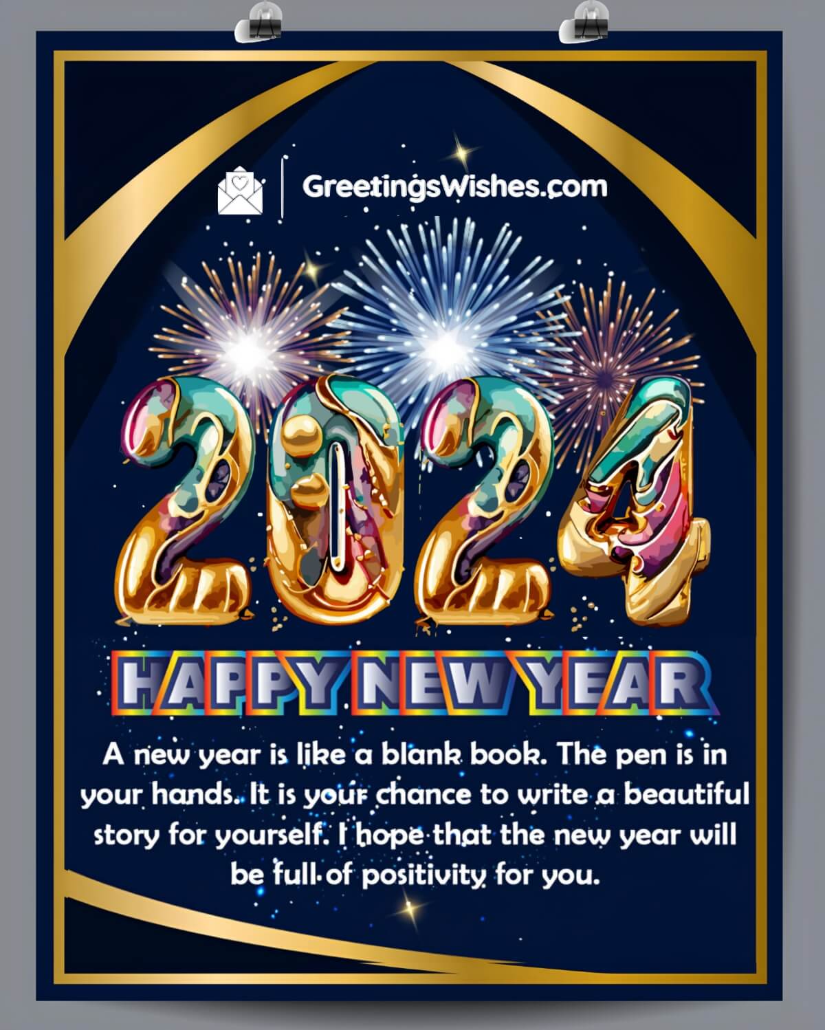2024 Happy New Year Greetings