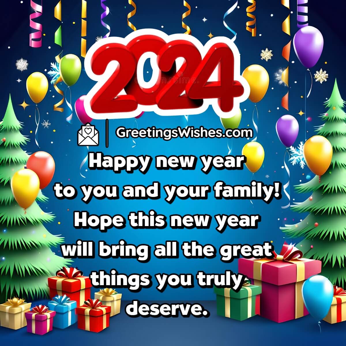 Happy 2024 New Year Wishes Messages