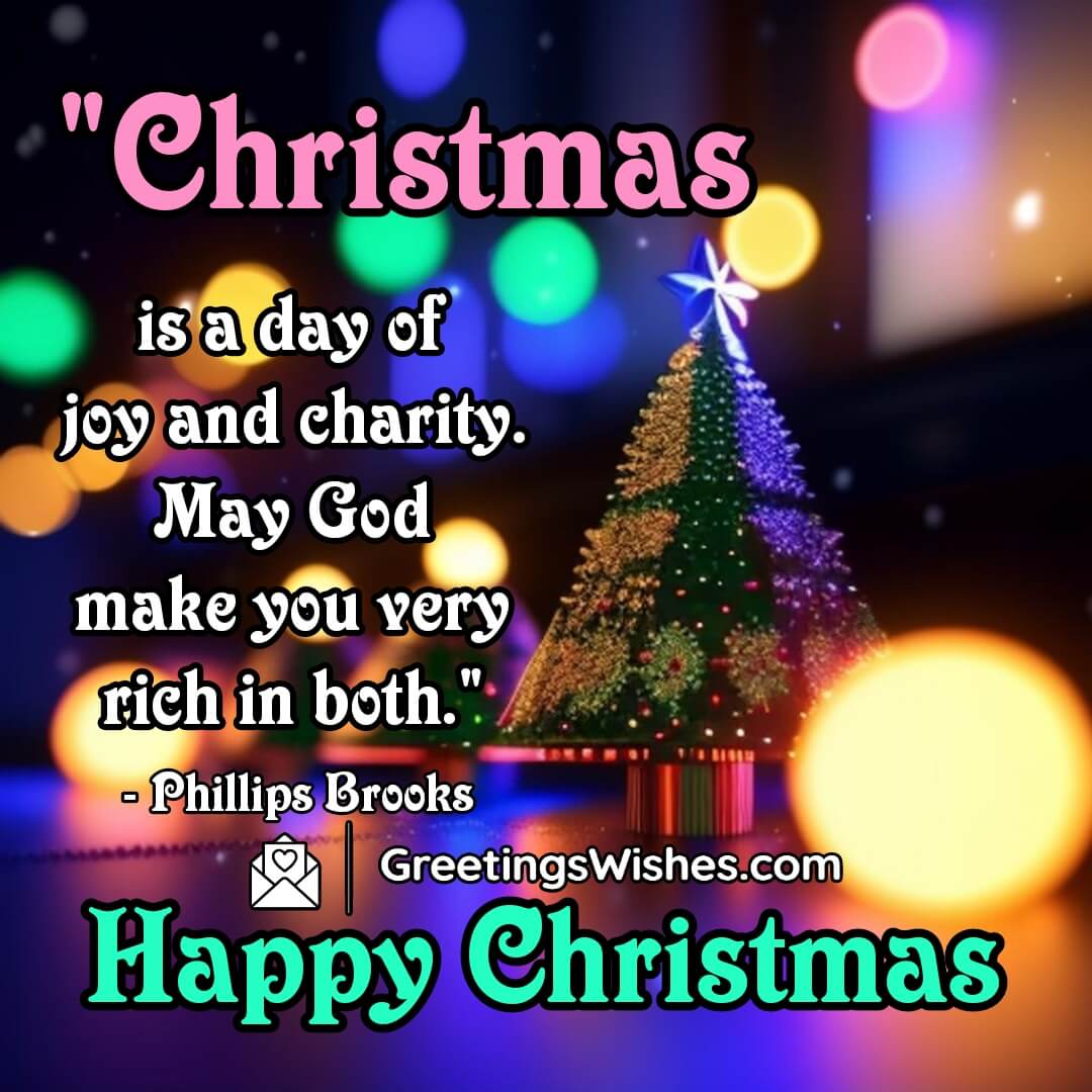 Happy Christmas Blessings Quote