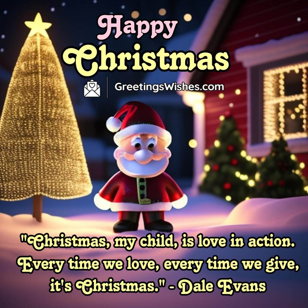 Happy Christmas Status Quote