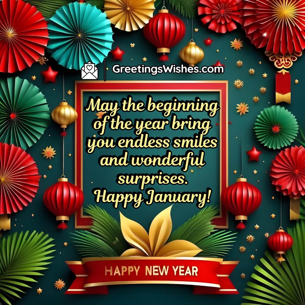 Happy January Month Wishes (01 Jan)