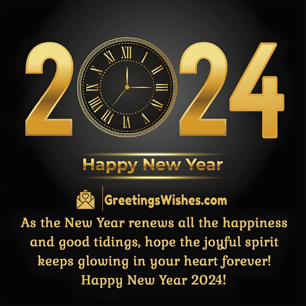 Happy New Year 2024 Wish