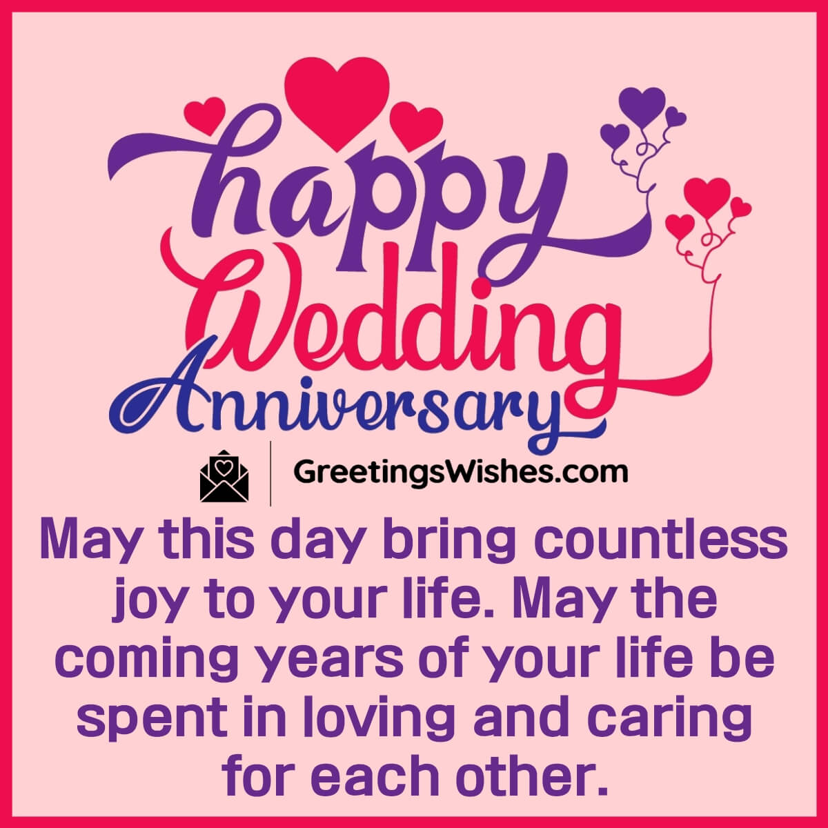 Wedding Anniversary Wishes - Greetings Wishes