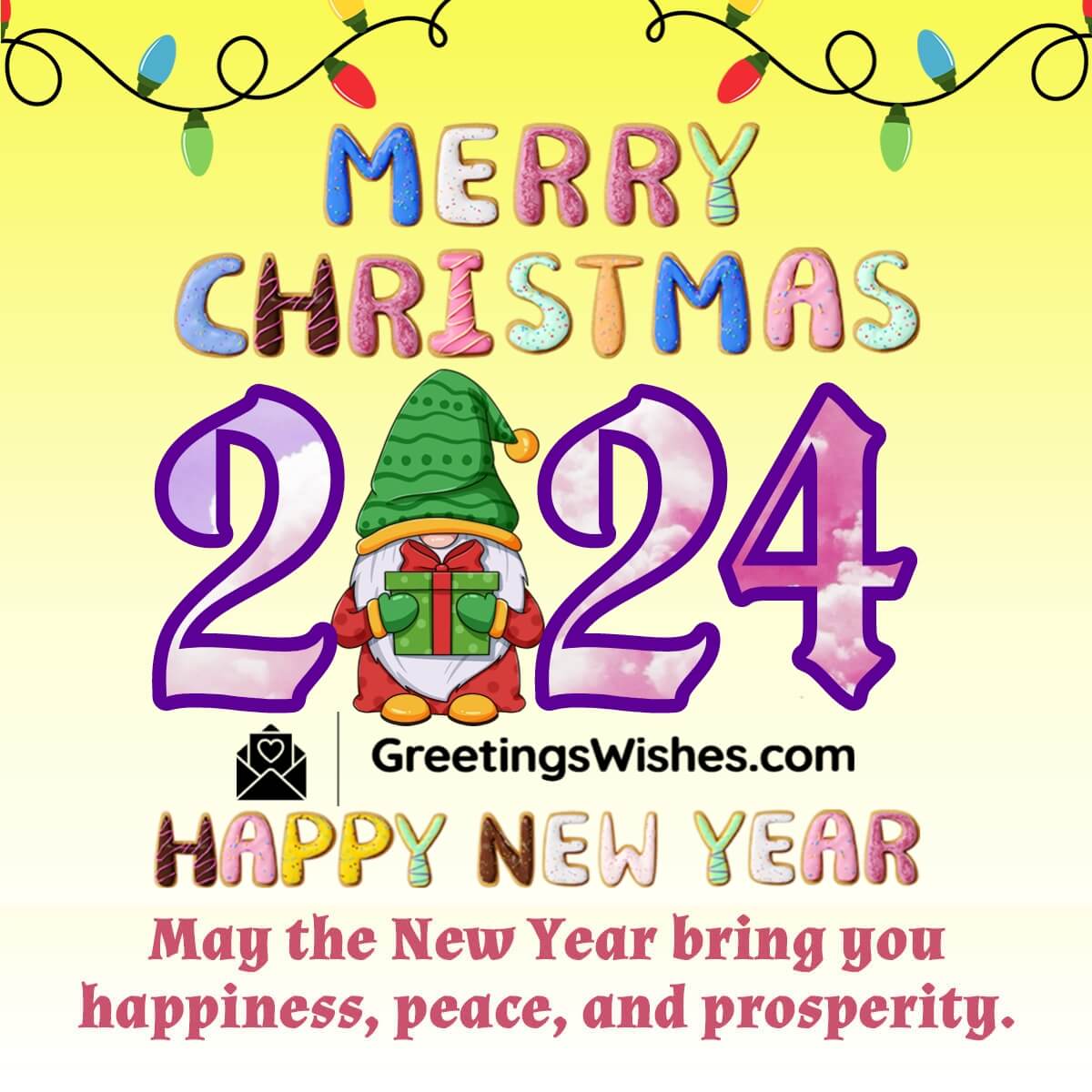 Merry Christmas 2024 New Year Wish