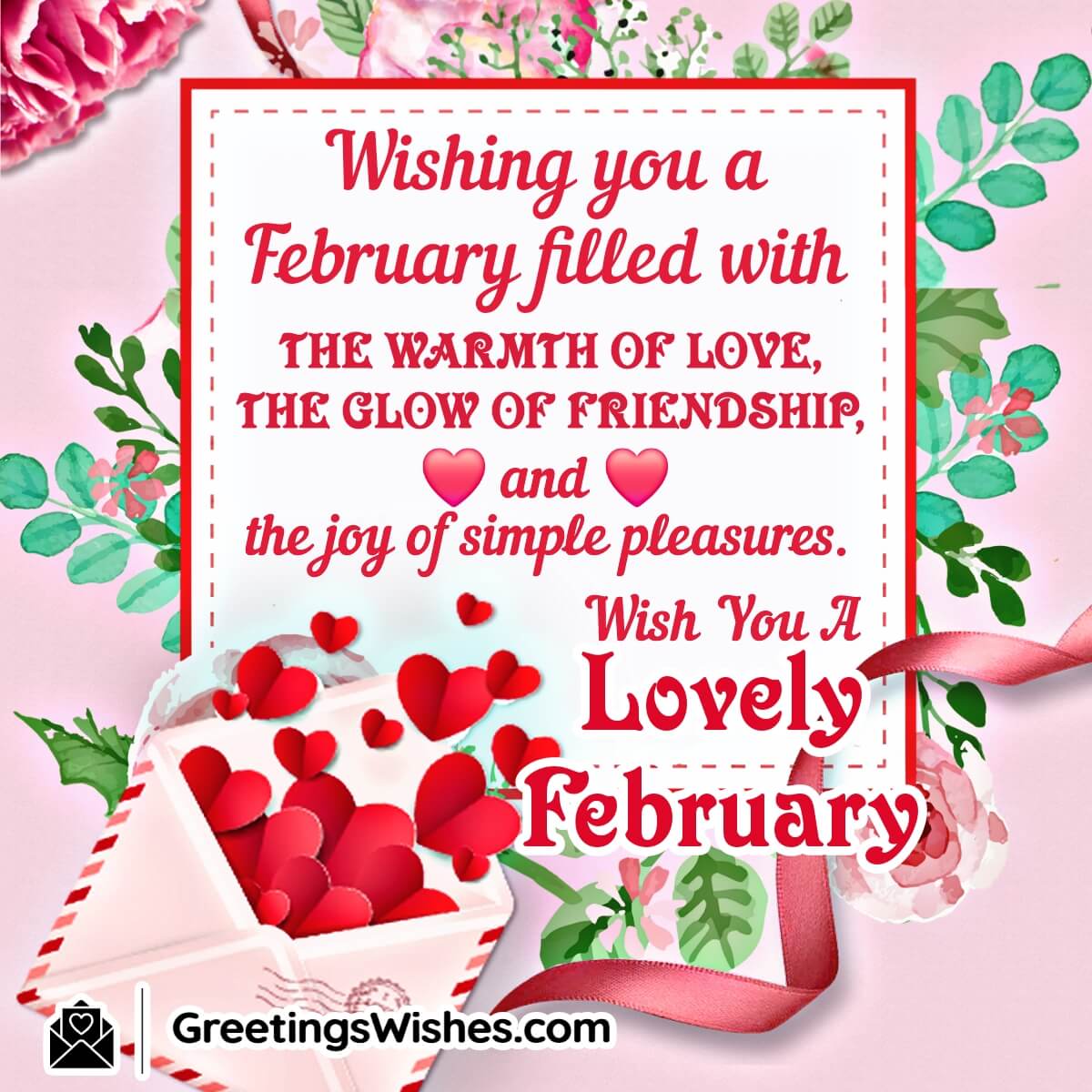 Happy February Month Wish Image