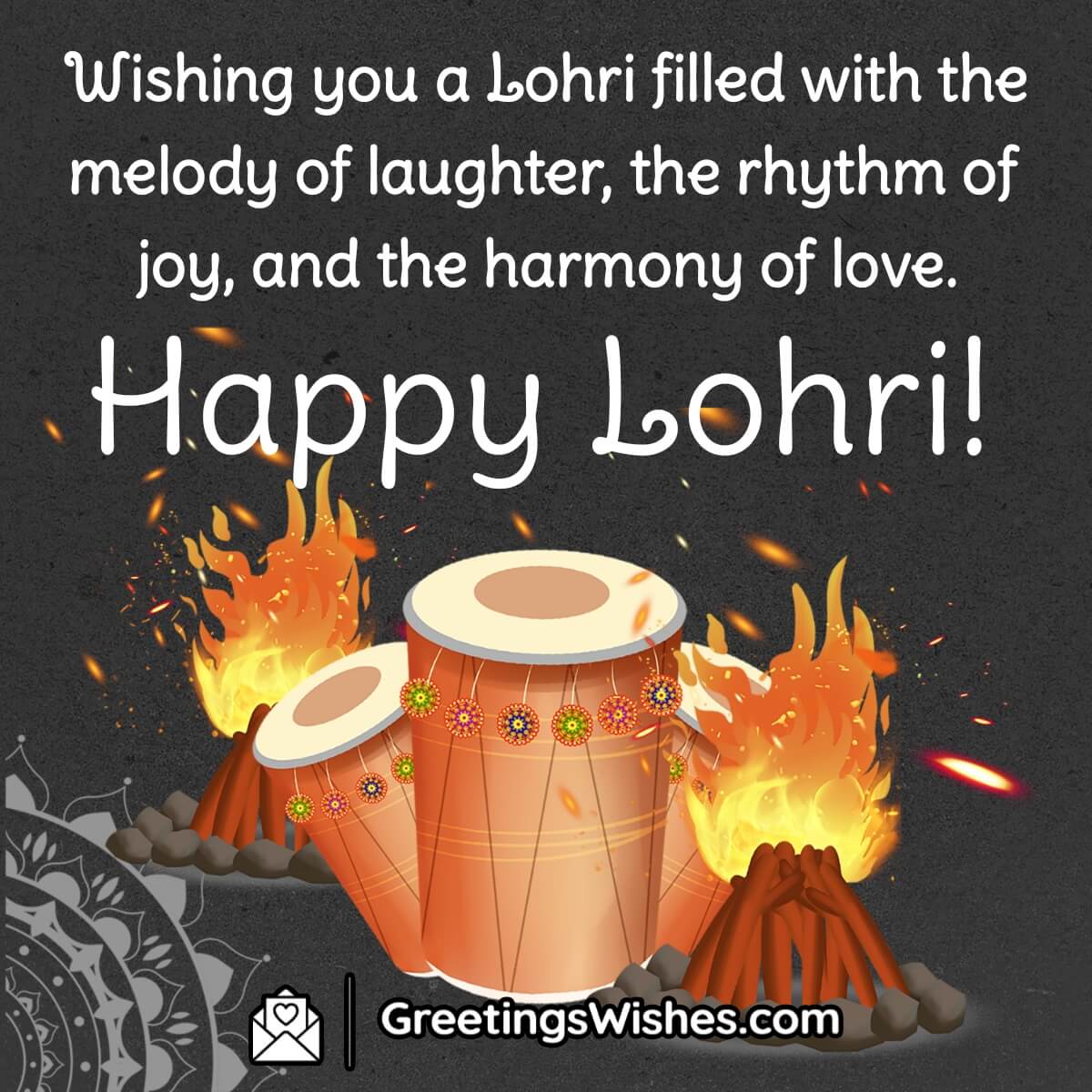 Happy Lohri Whatsapp Facebook Messages