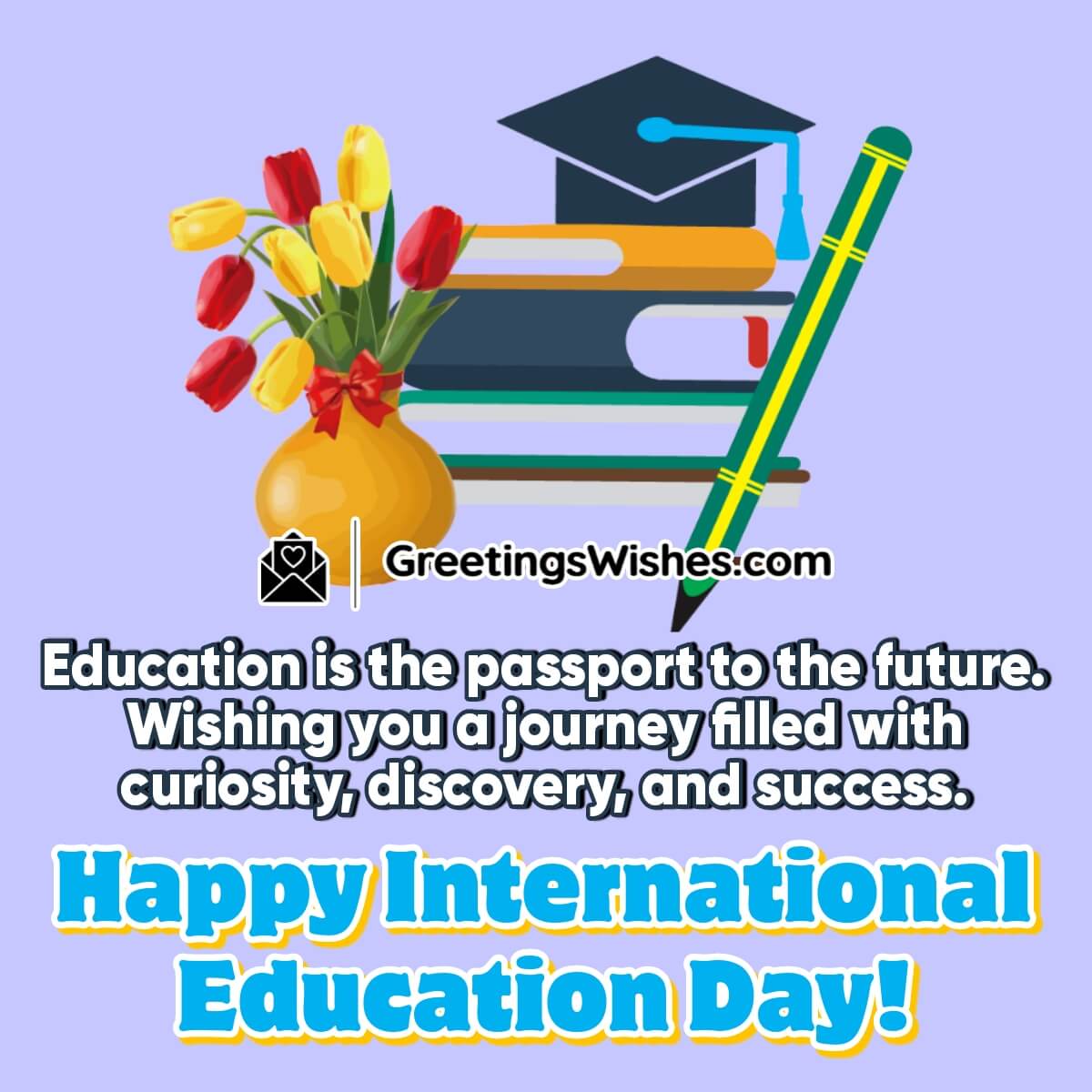 International Education Day Wishes Messages