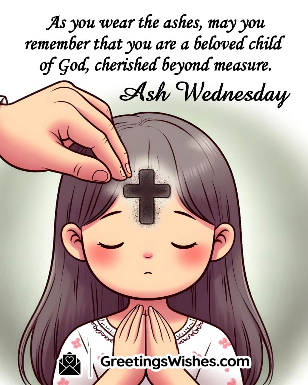 Ash Wednesday Wishes For Children