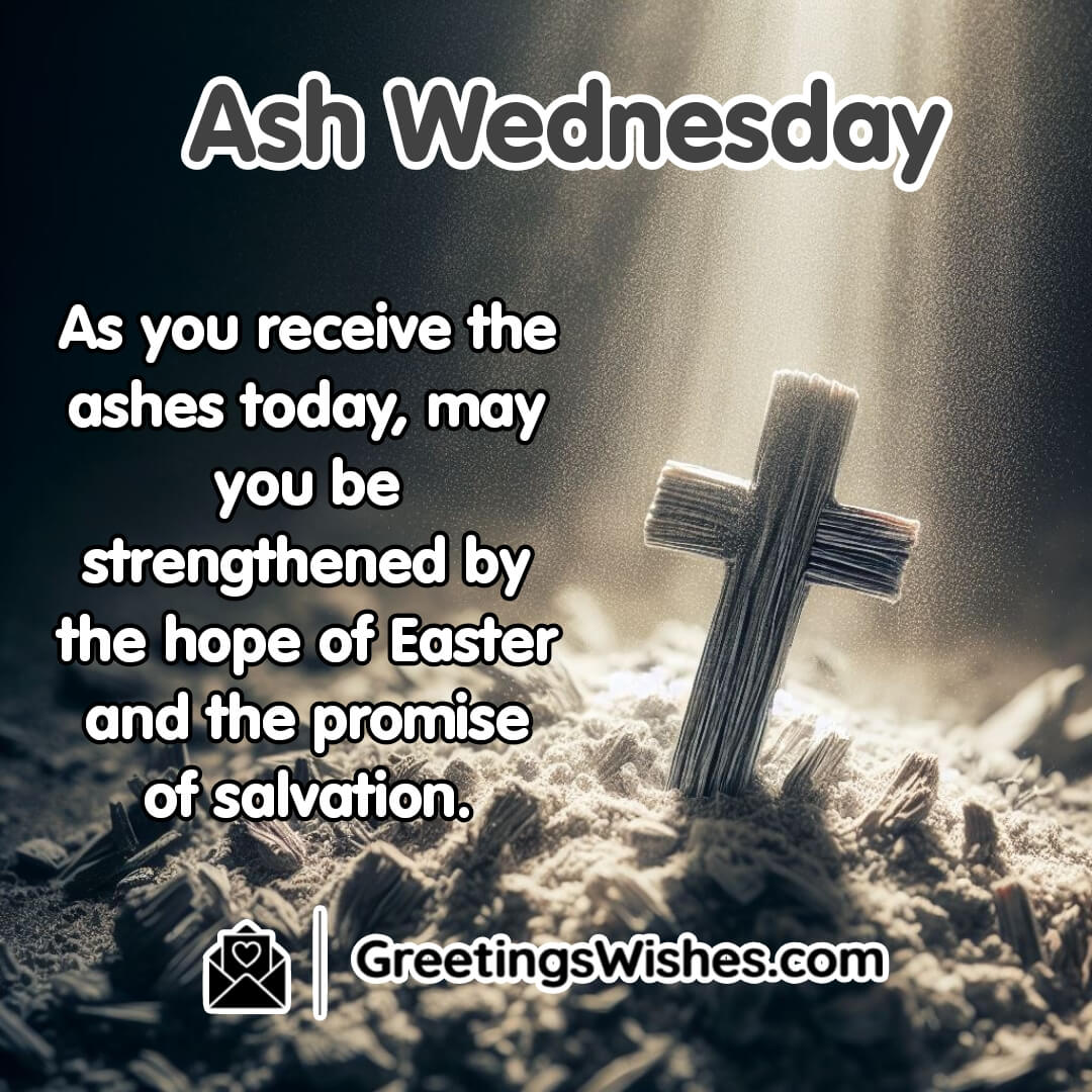 Ash Wednesday Wishes Messages ( 14 February )