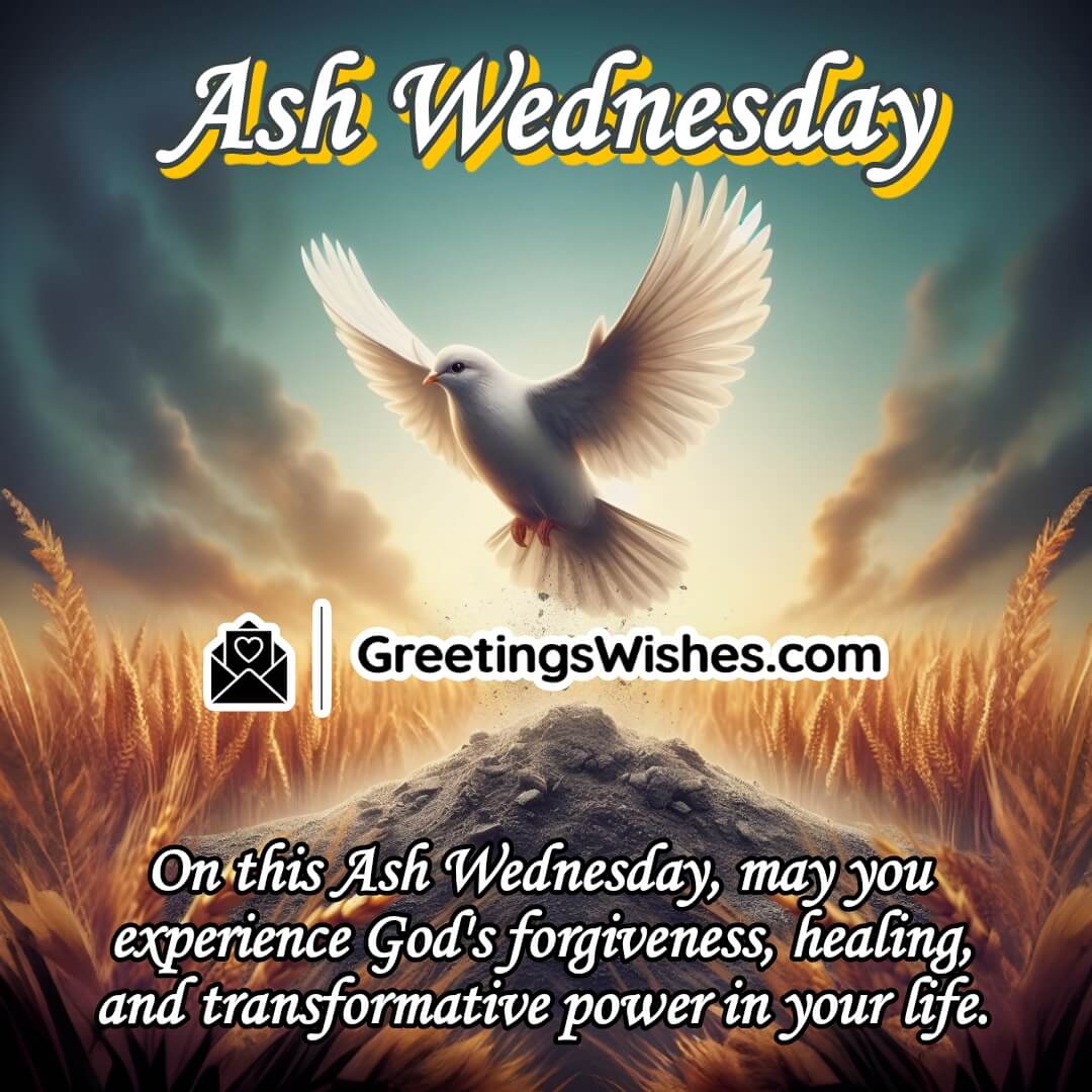 Ash Wednesday Wishes