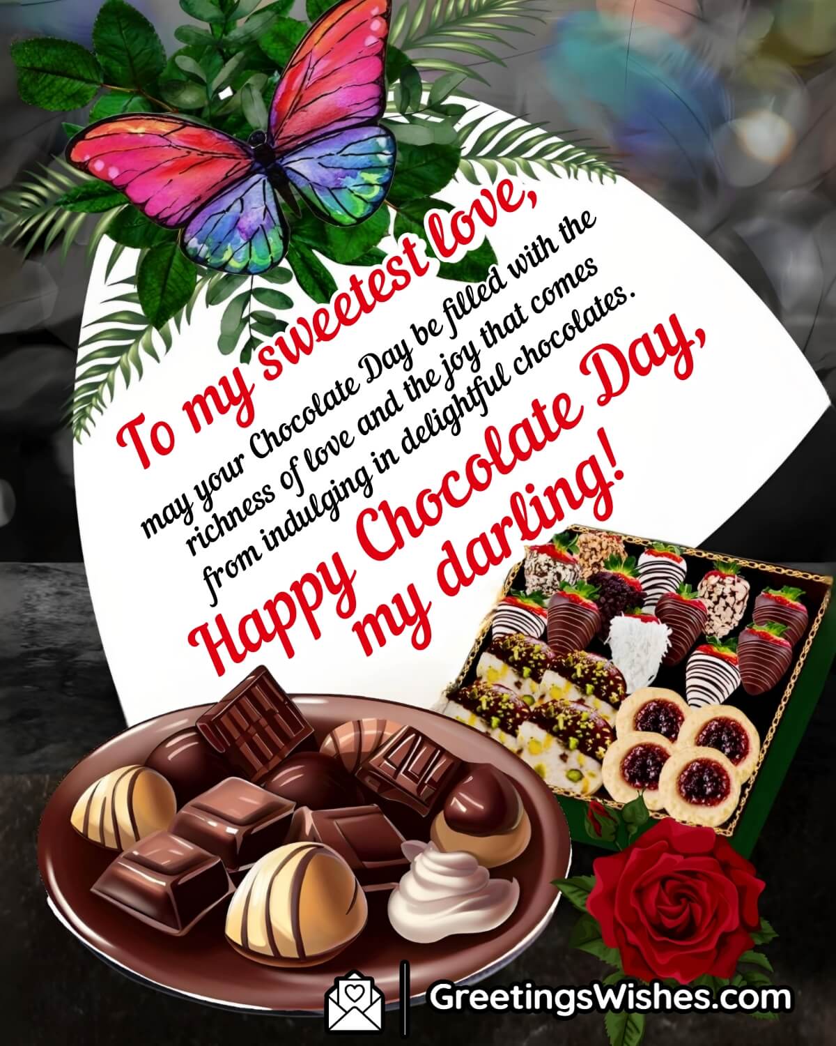 Chocolate Day Wishes For Girlfriend