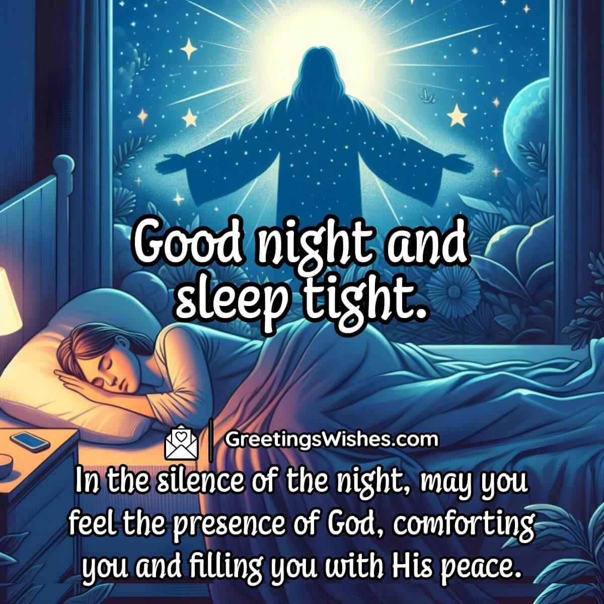 Good Night Sleep Tight Prayer Wish