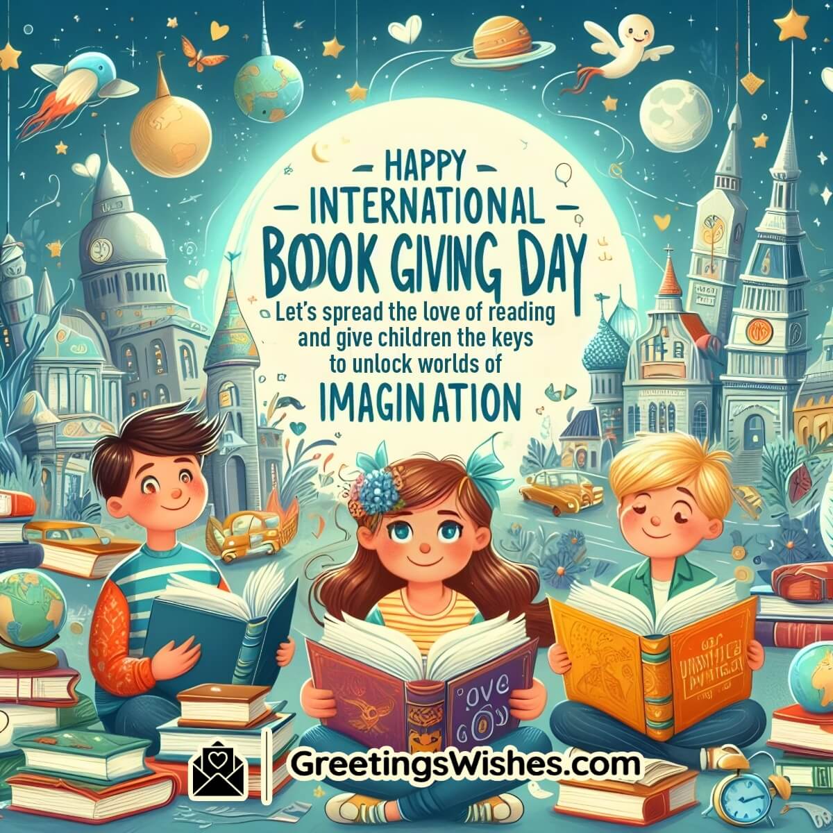 Happy International Book Giving Day Messages