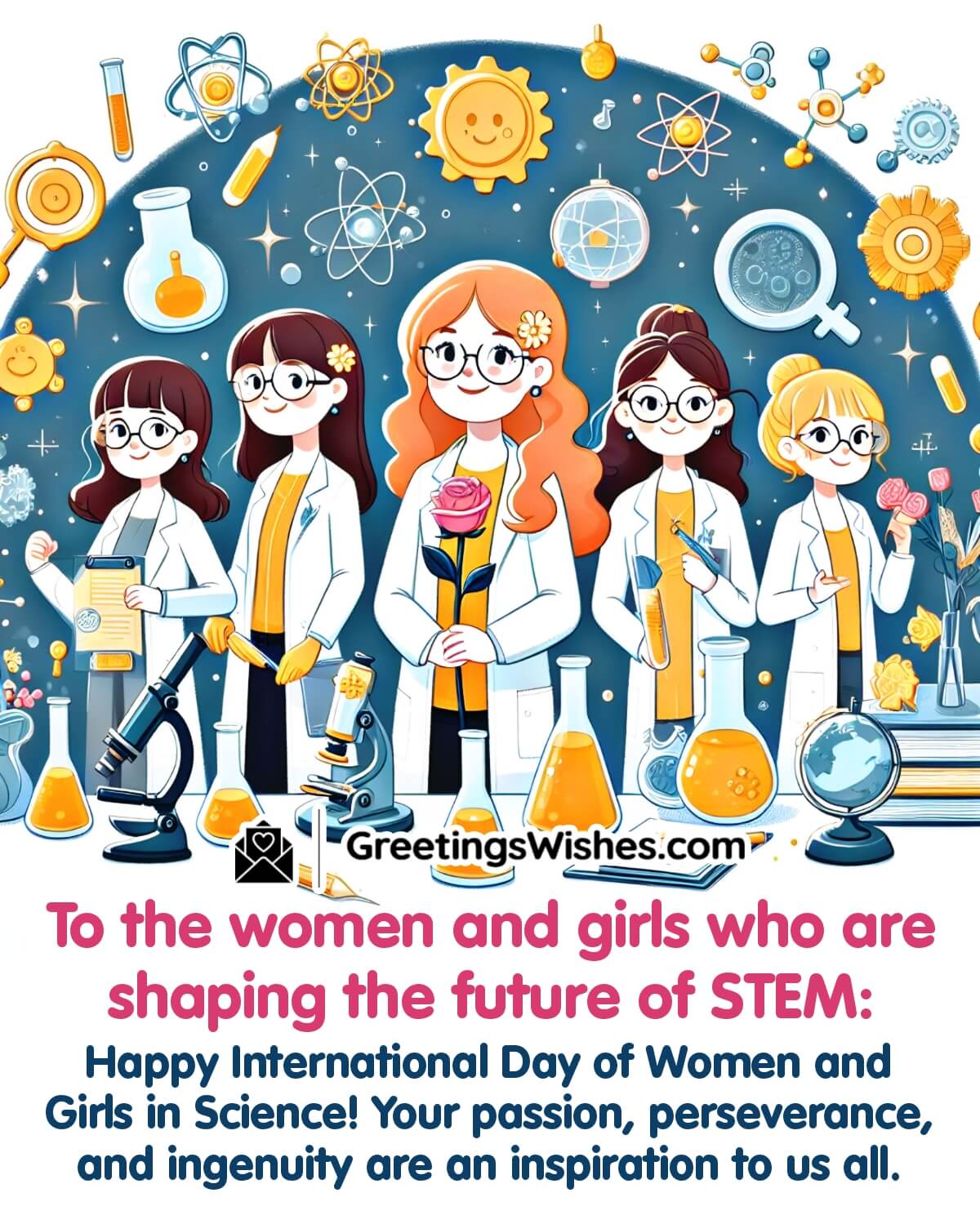 Happy International Day Of Women & Girls In Science Inspiration