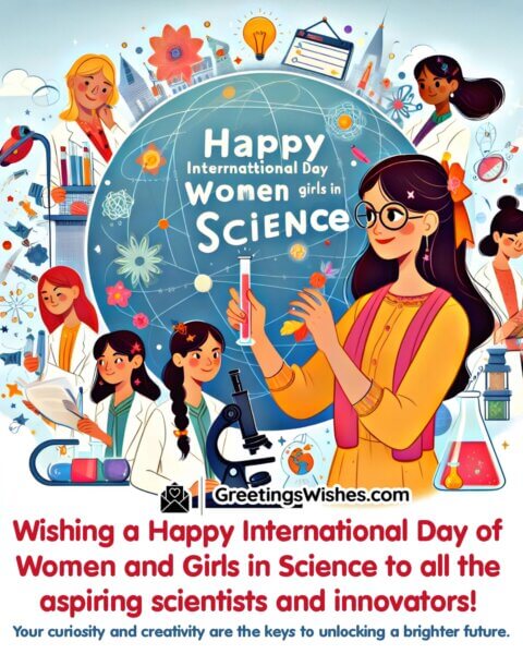 International Day of Women and Girls in Science Wishes, Messages ...