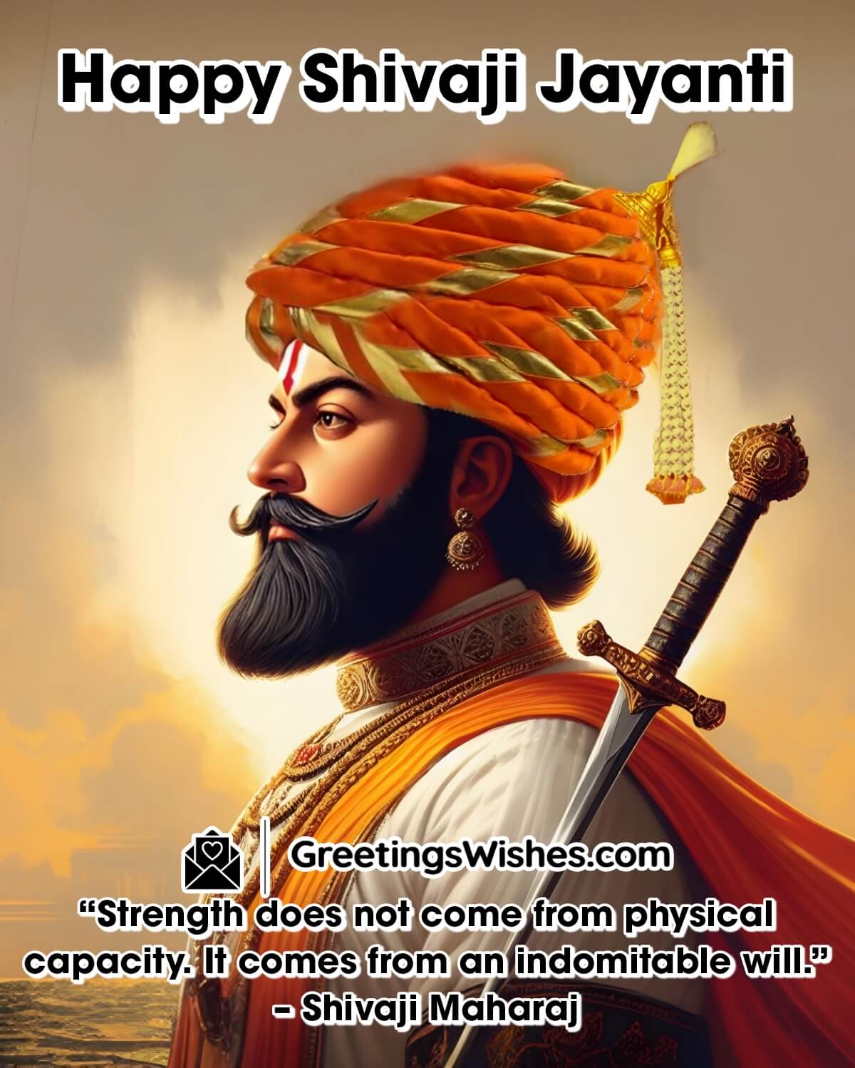Happy Shivaji Jayanti Quotes