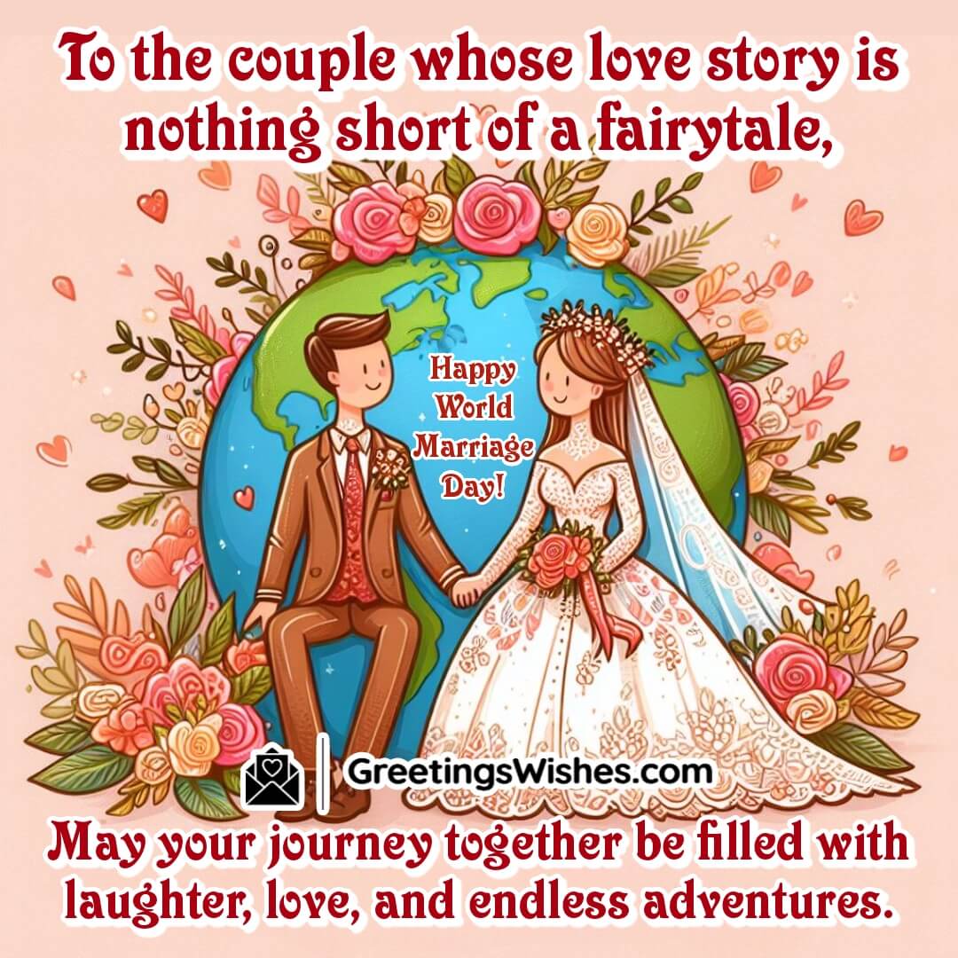 Happy World Marriage Day To Married Couple