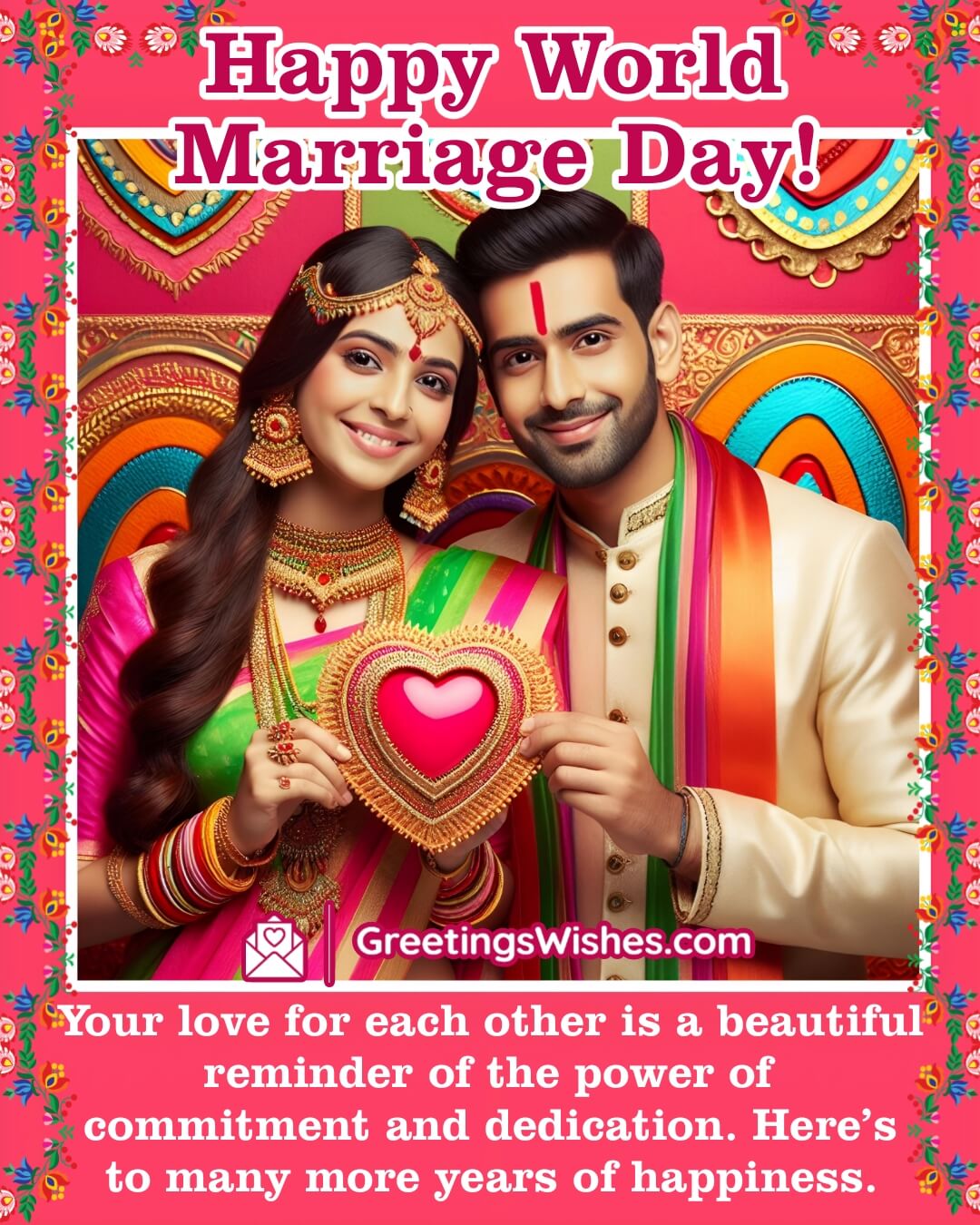 Happy World Marriage Day Wishes Quote